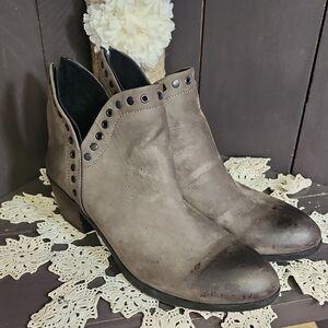 Bueno Brown Ankle Boots Size 40